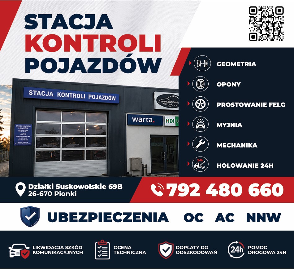 likwidacja szkód komunikacyjnych PIONKI